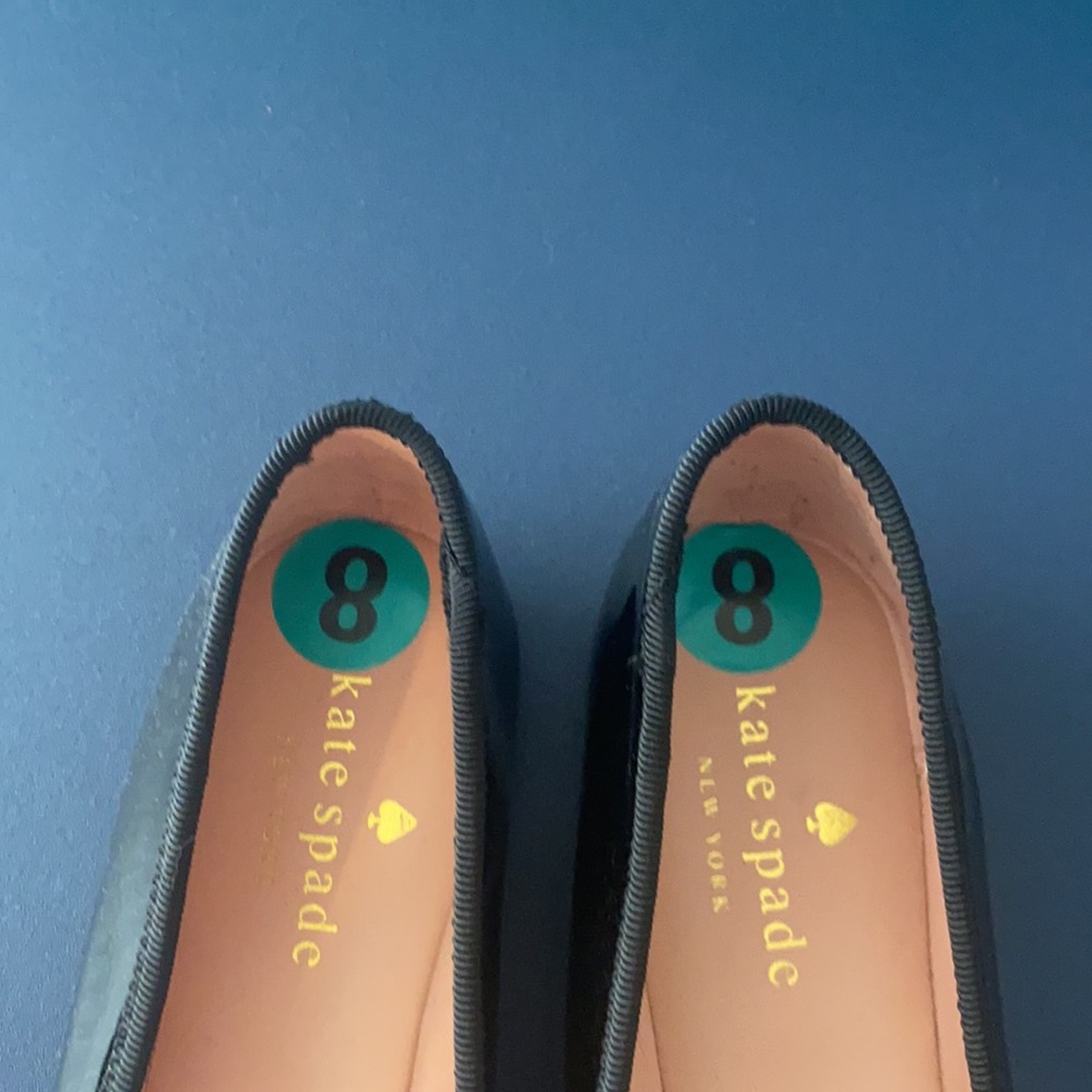 Kate Spade Fontana Too Patent Leather Black Flats - Picture 5 of 6